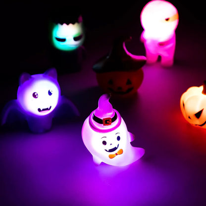Halloween Light-Up Bath Toys, 6 Pack