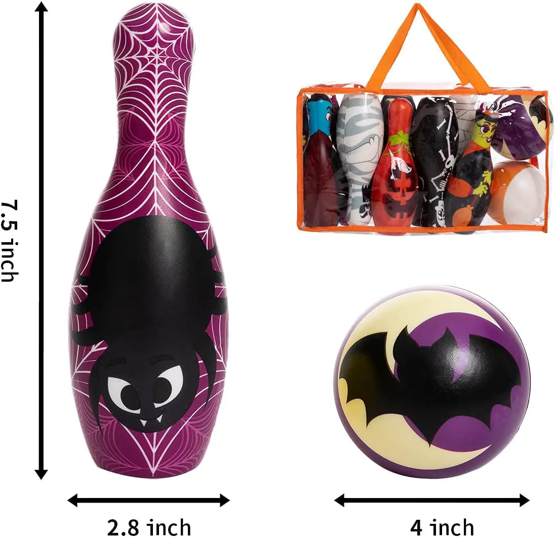 Halloween Foam Bowling Set