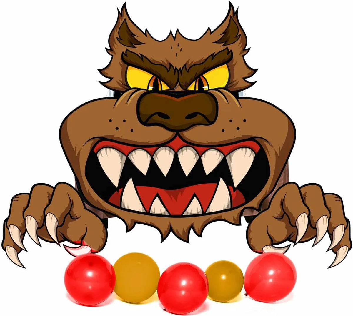 Halloween Werewolf Trunk-or-Treat Car Decoration Kit