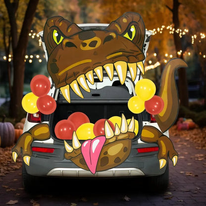 Halloween Dinosaur Trunk-or-Treat Car Decoration Kit