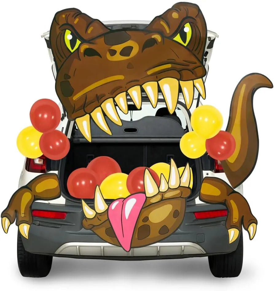 Halloween Dinosaur Trunk-or-Treat Car Decoration Kit
