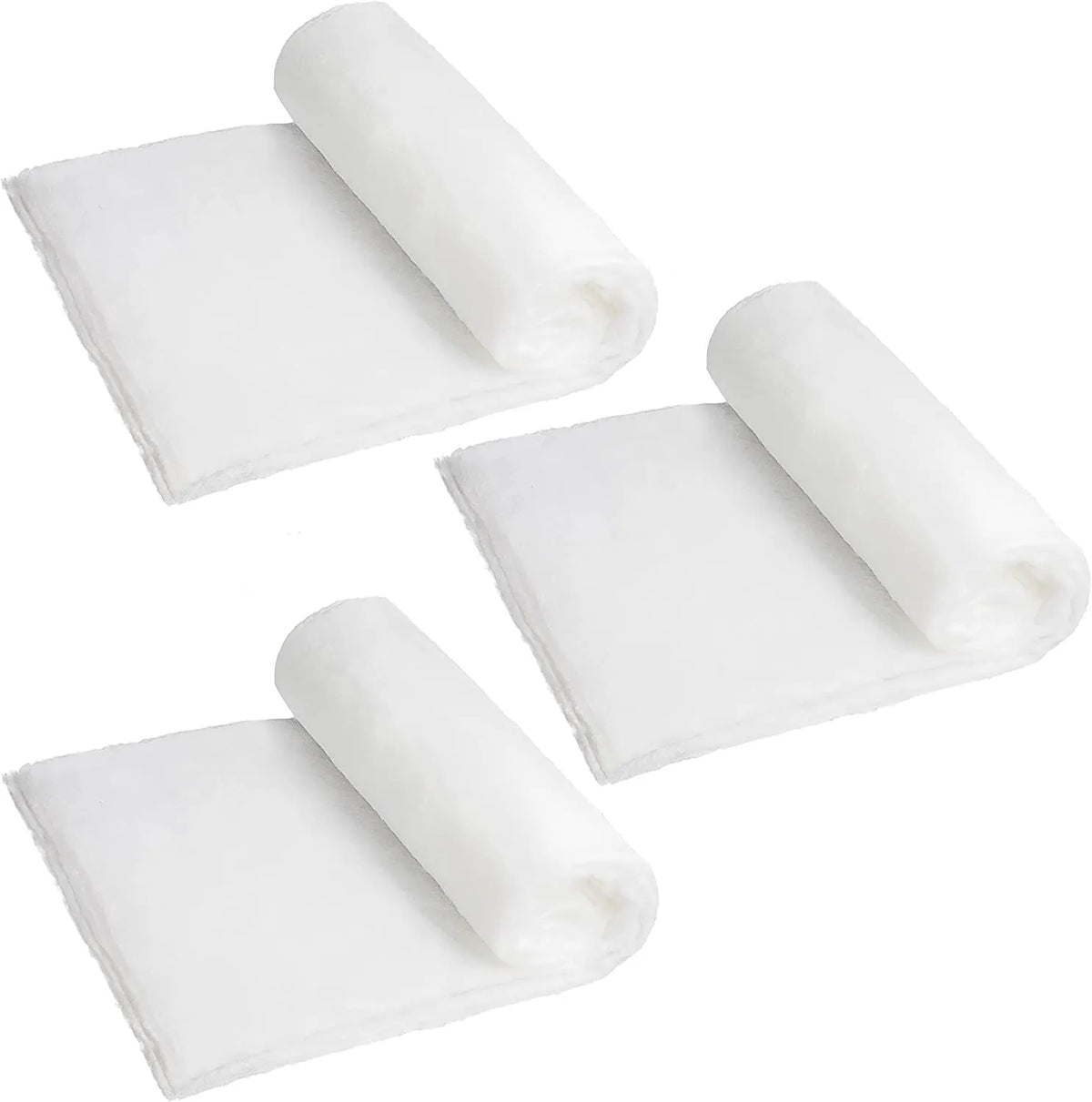 Christmas Snow Blanket Roll, 3-Piece Set