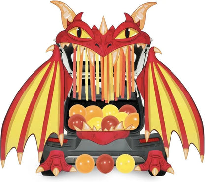 Halloween Fire Dragon Trunk-or-Treat Car Decoration Kit