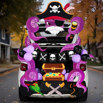 Halloween Pirate Trunk-or-Treat Car Decoration Kit
