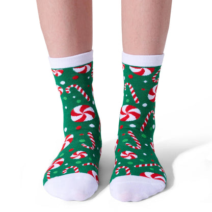 6-Pack Winter Christmas Socks for Men and Women – Warm, Soft Novelty Crew Socks