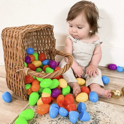 1000 Bulk Empty Fillable Easter Eggs for Easter Egg Hunt