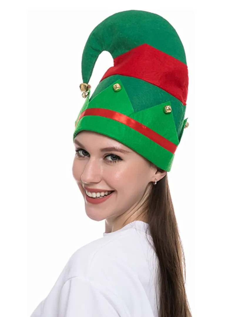 Classic Elf Hats (3-Pack, Unisex)