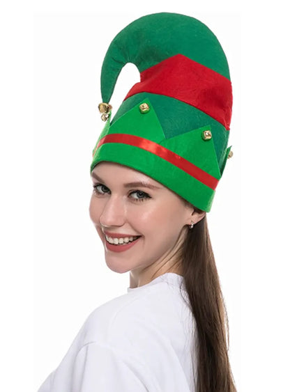 Classic Elf Hats (3-Pack, Unisex)