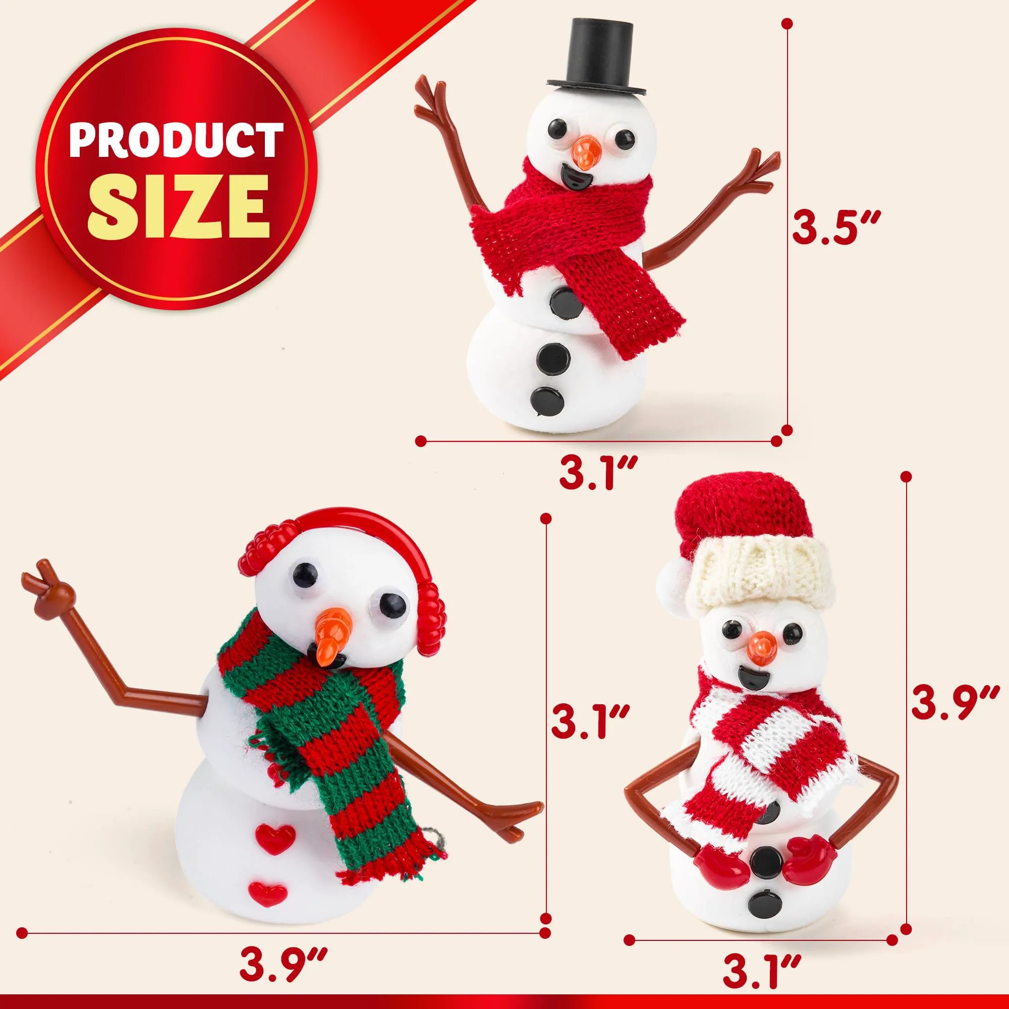 DIY Christmas Snowman Craft Kit