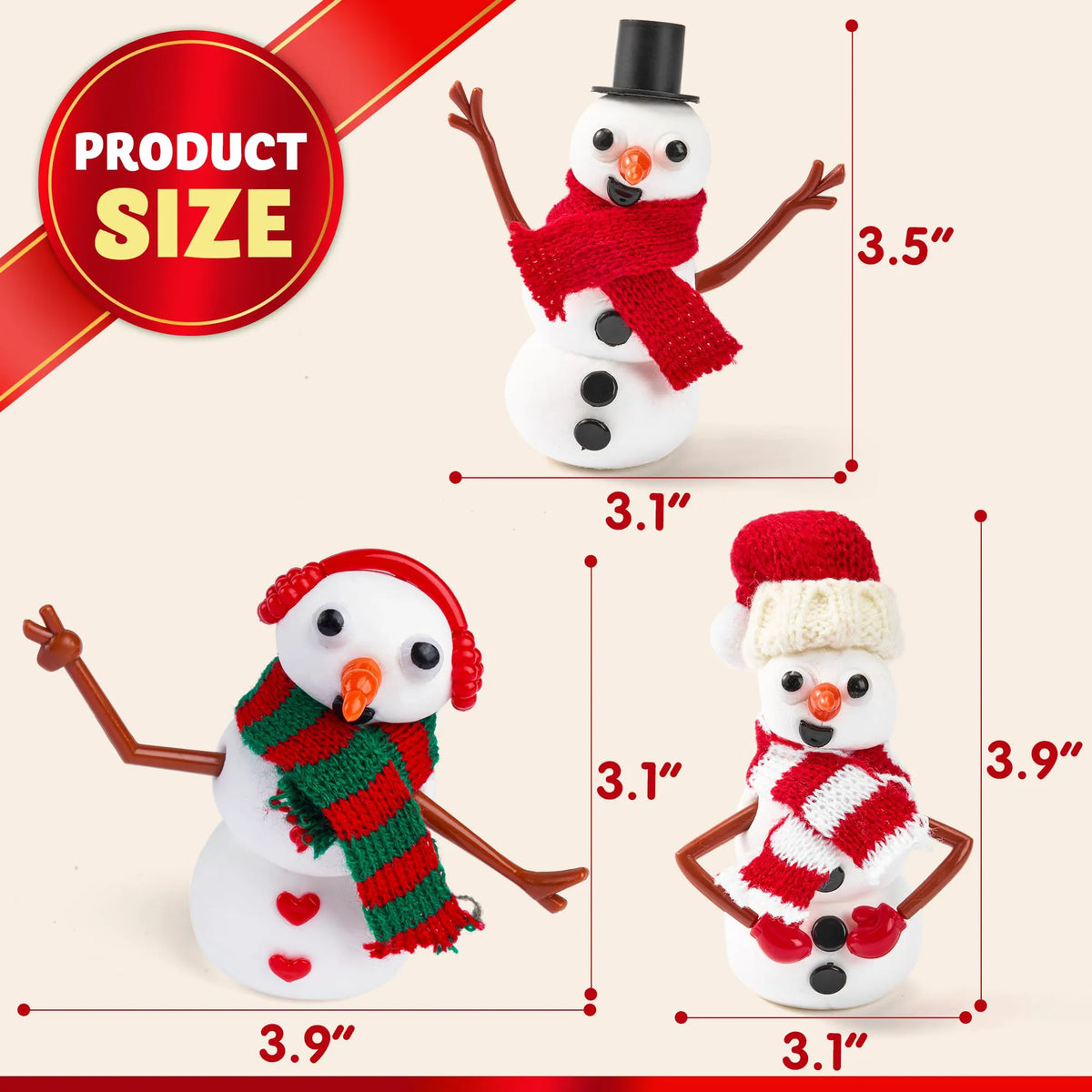 DIY Christmas Snowman Craft Kit