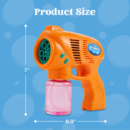 2-Pack Bubble Gun with Solution