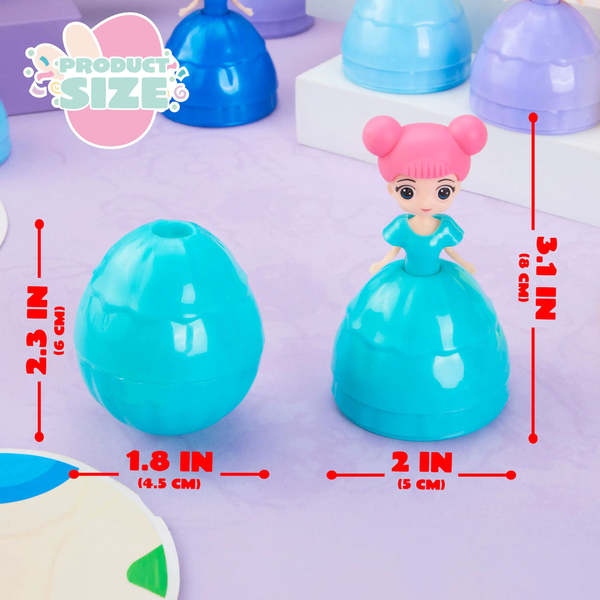 12 Princess Filled Easter Eggs for Egg Hunt