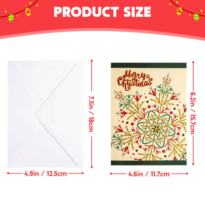 30 Pack Boxed Christmas Cards