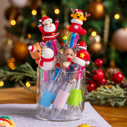 24 Pack Christmas Multicolor Pens for Kids