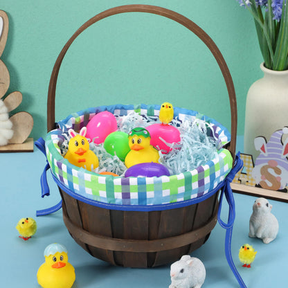 Easter Woven Basket with Lining