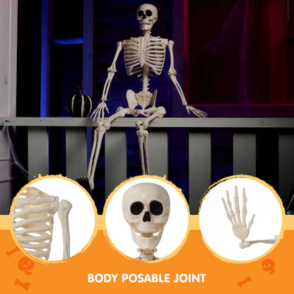 36-Inch Halloween Skeleton Decoration