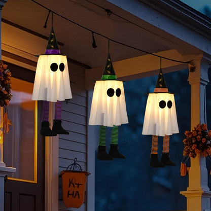 23.6" 3PCS Halloween Hanging Ghost Decorations for Outdoor