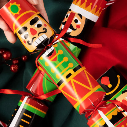 8-Piece Nutcracker-Themed Christmas Cracker Set