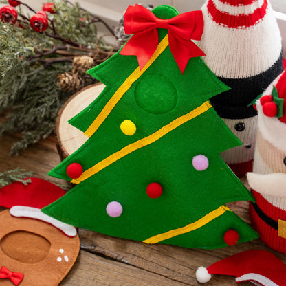 5-Piece Christmas Doll Costume Set