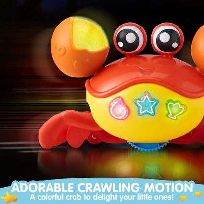 Crawling Crab Baby Toy by Play-Act