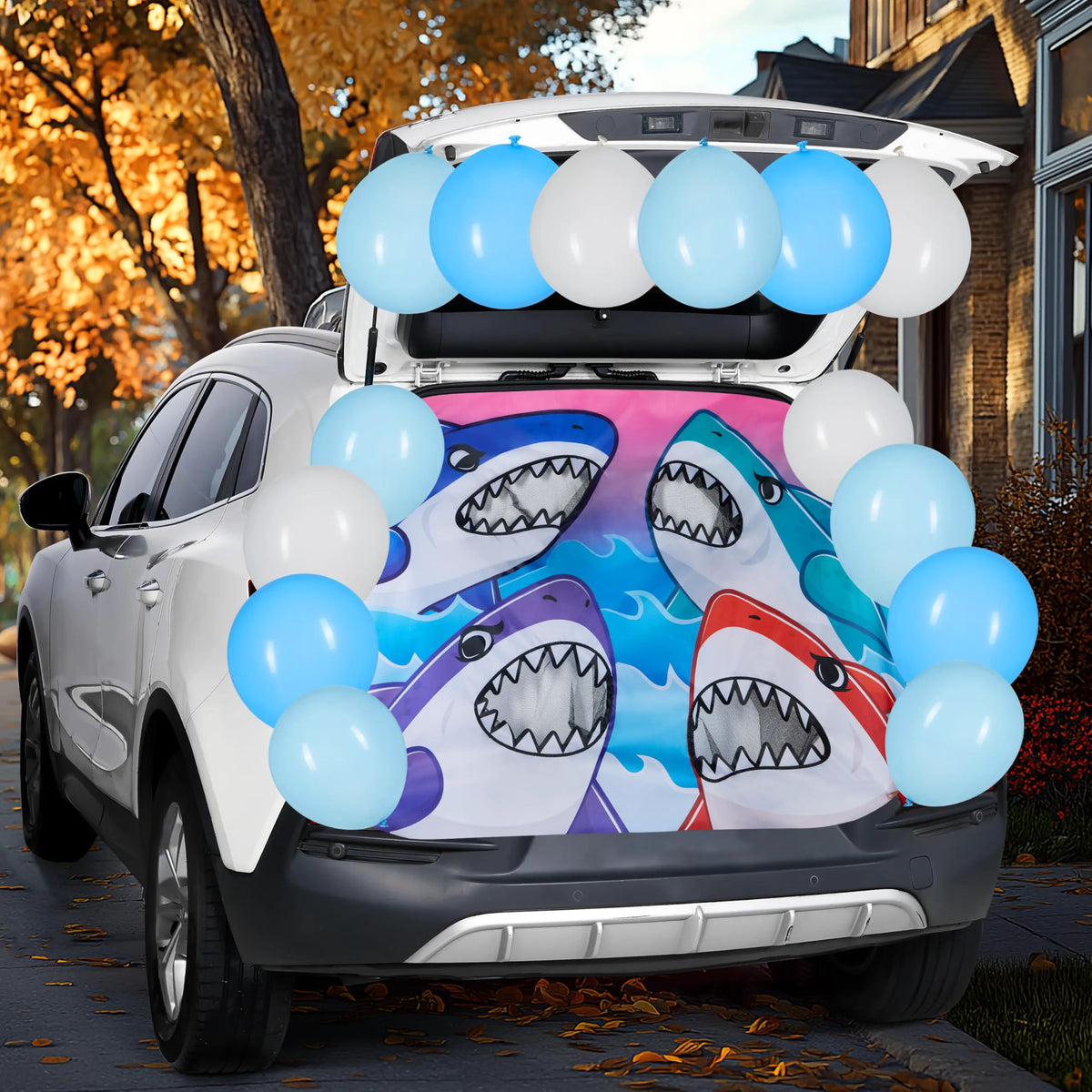 Shark Toss Game Kit for Halloween Trunk or Treat