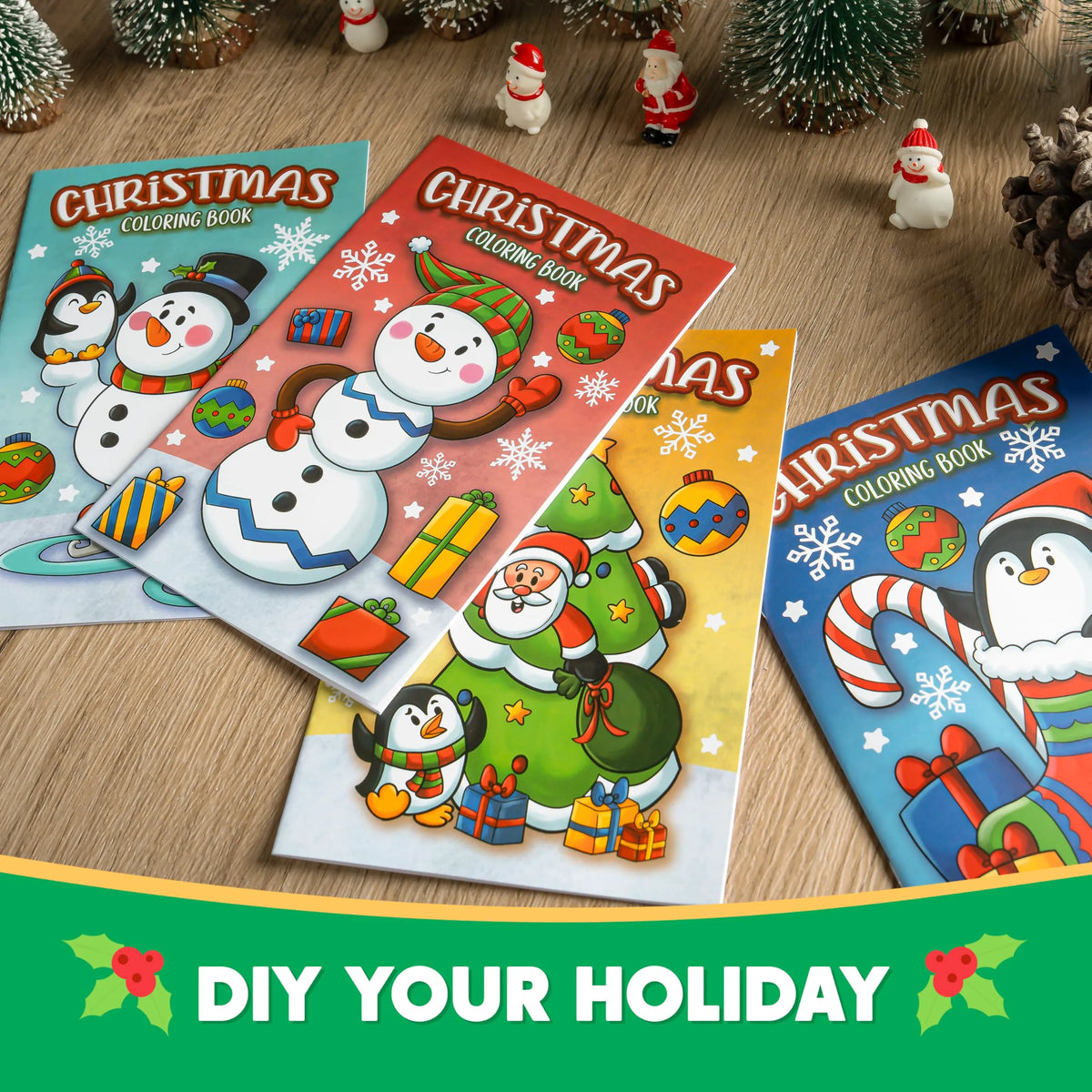 16 Christmas Coloring Books for Kids