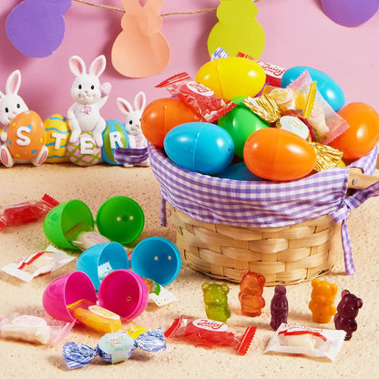 24 Easter Candy-Filled Plastic Eggs