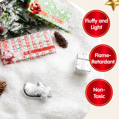 12oz Artificial Snow for Christmas Decoration