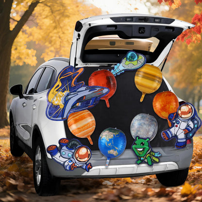 Halloween Space-Themed Trunk or Treat Decorations Kit