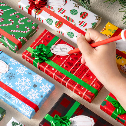 9-Piece Christmas Gift Card Box Holder