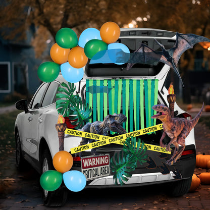 Halloween Dinosaur Park Car Sticker Kit for Trunk or Treat