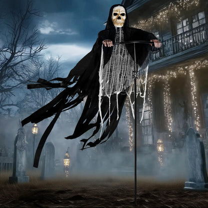 7-Foot Halloween Grim Reaper Decoration