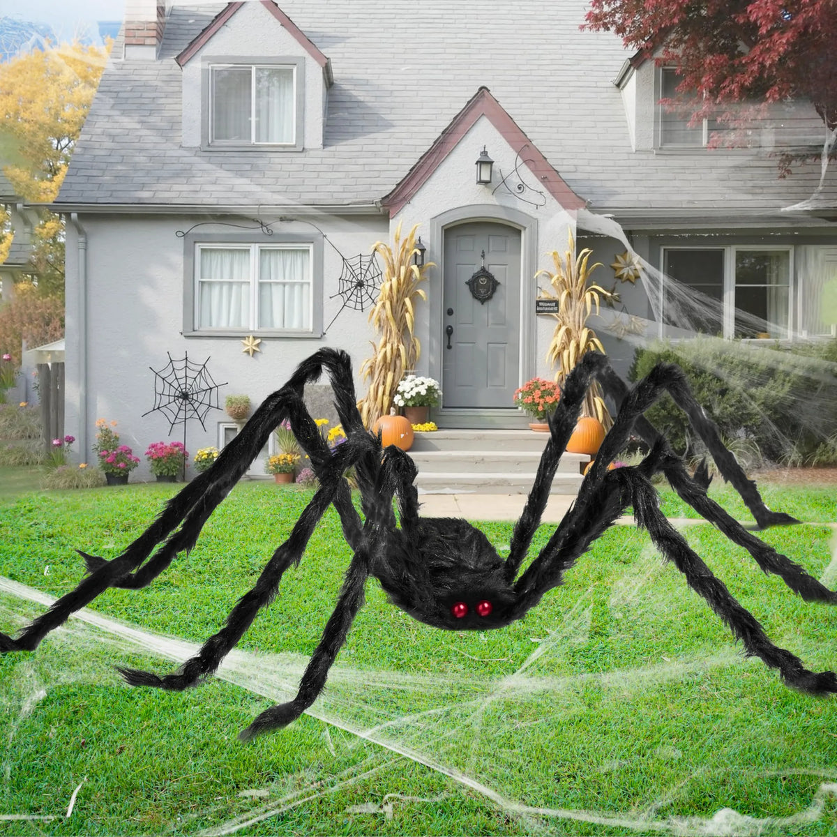 9-Foot Halloween Spider Outdoor Decoration