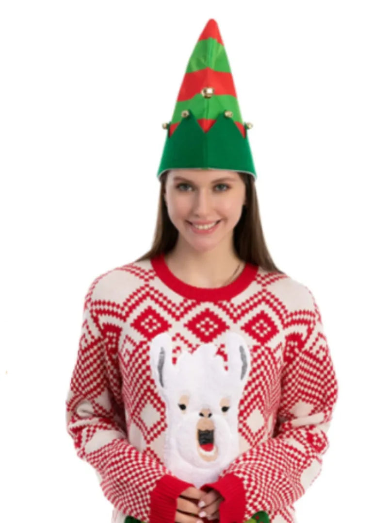 Colorful Holiday Elf Hat (3-Pack)