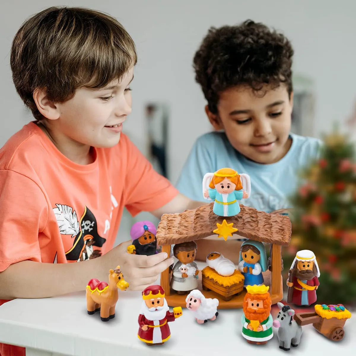 Mini Nativity Decoration