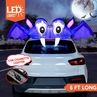 6ft Bat Trunk or Treat Halloween Inflatable