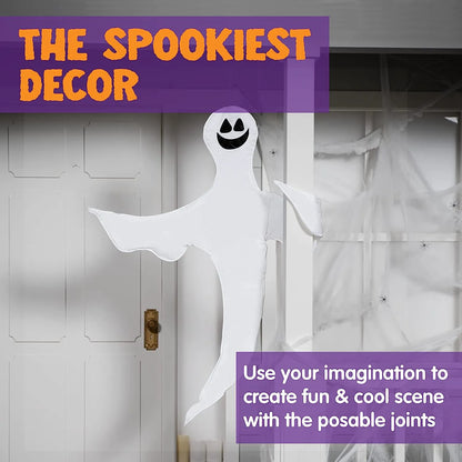 2 Tree Wrap Decoration Ghost (Smile)