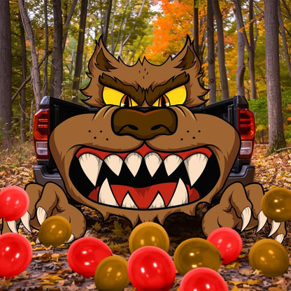 Halloween Werewolf Trunk-or-Treat Car Decoration Kit