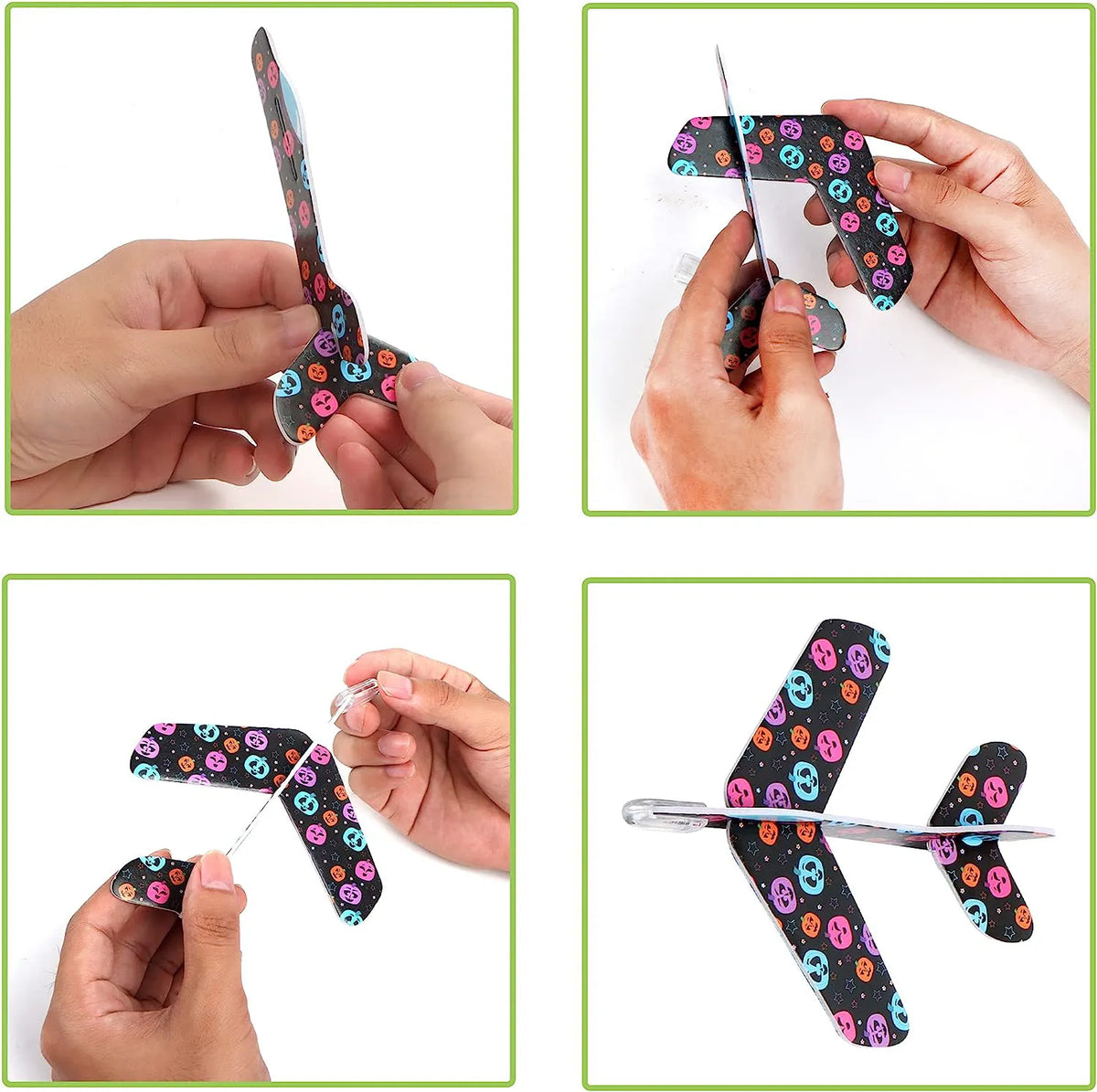 48-Pack Halloween Foam Glider Planes
