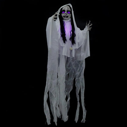 43-Inch Ghost Girl with Light-Up Head