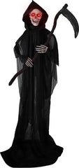 64.5in Animated Standing Grim Reaper for Halloween