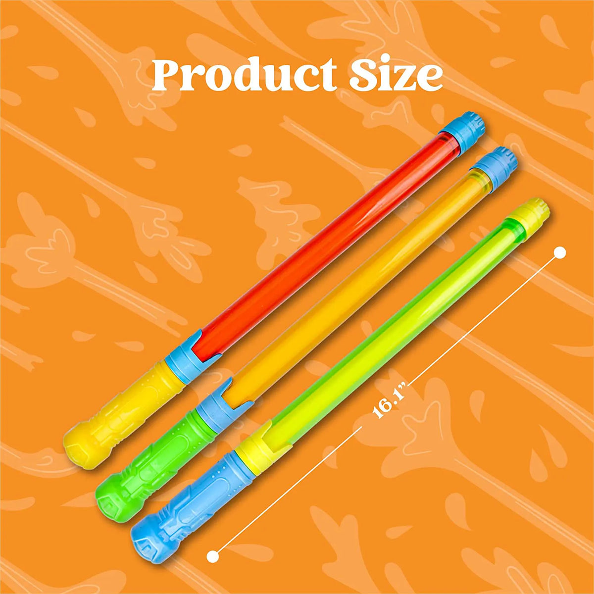 16.5-Inch Super Water Blaster Set with 18 Pieces
