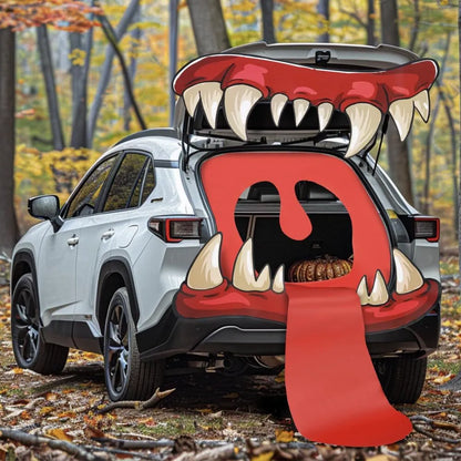 Big Mouth Monster Halloween Trunk or Treat Car Decorations Kit