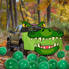 Halloween Alligator Trunk-or-Treat Car Decoration Kit
