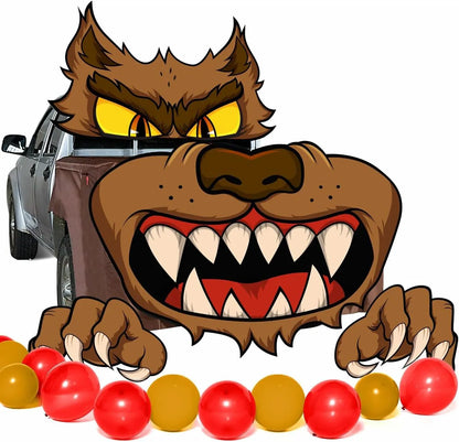 Halloween Werewolf Trunk-or-Treat Car Decoration Kit