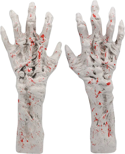 13-Inch White Zombie Arm Stakes