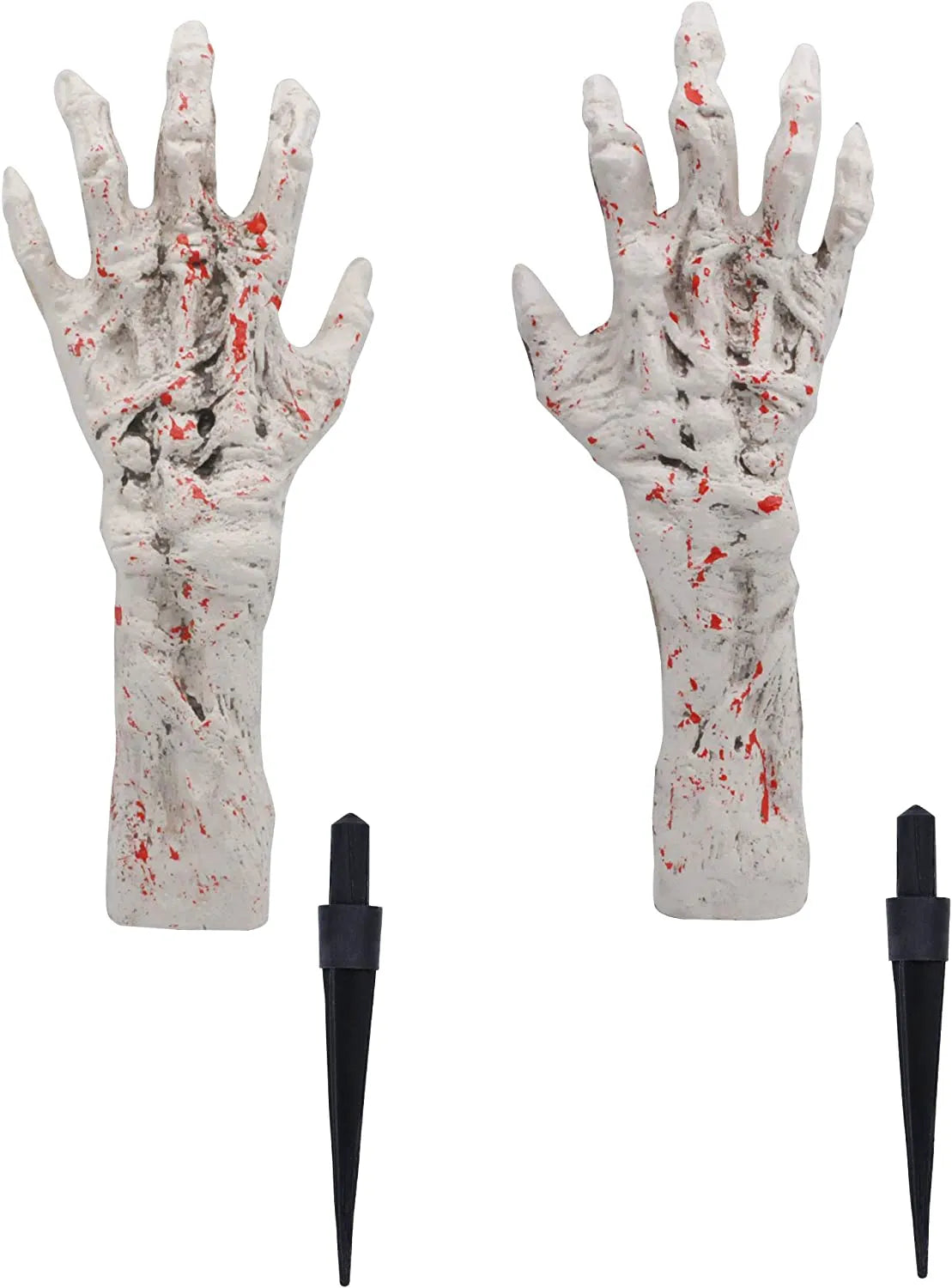 13-Inch White Zombie Arm Stakes