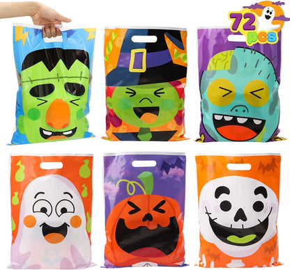Halloween Character Treat Bags (72-Pack)