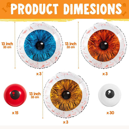 Halloween Trunk or Treat Car Decorations Kit with Eyeball