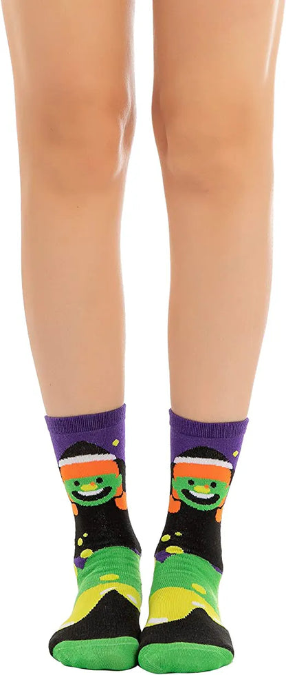 6-Pack Halloween Socks for Women